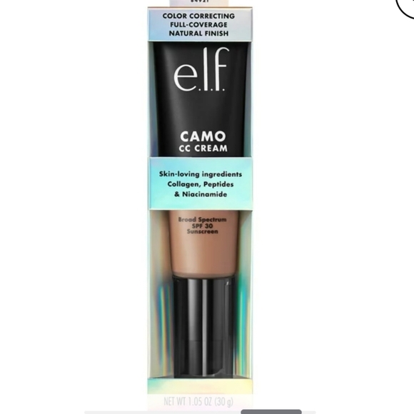 e.l.f. Camo CC Cream full coverage SPF 30 sunscreen in Tan 425 NWT - Picture 1 of 6